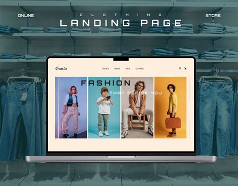 Brand Landing Page .